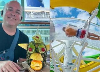 Ev kirası ödemek yerine yolcu gemisinde yaşayan adam daha ucuza geldiğini söylüyor