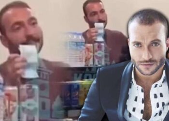 Ünlü oyuncu Görkem Sevindik hastane kantininde satış yaparken görüntülendi