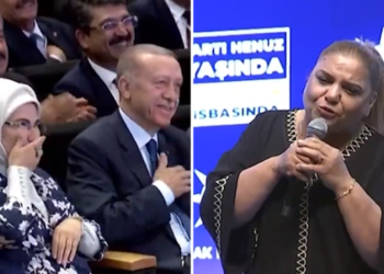 Kibariye, sahneden Erdoğan çiftine hitap etti: Götürdük malları valla