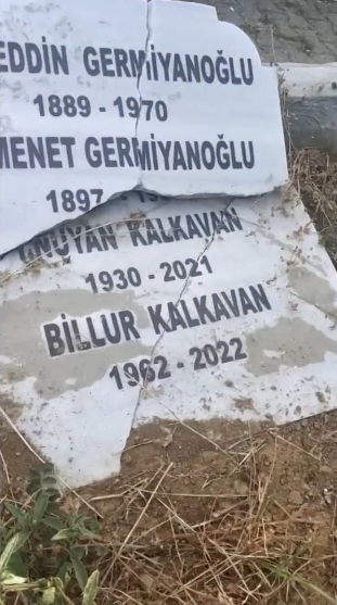 Mezar taşı kırılan Billur Kalkavan'ın sevgilisi, eleştirilere isyan etti: Mezar yapımında hukuksal hakkım yok