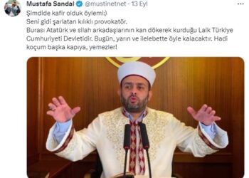 Mustafa Sandal'dan 'Şeriatı istemeyen kişi kafirdir' diyen Halil Konakçı'yı hedef aldı: Başka kapıya