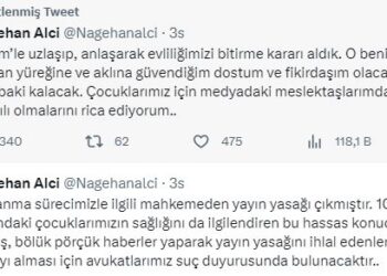 Nagehan Alçı'dan beklenen açıklama geldi: Evliliğimizi bitirme kararı aldık