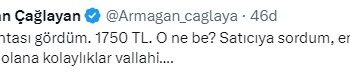 Okul çantasının 1750 TL olduğunu gören Armağan Çağlayan'dan tepki: Çocuğu olanlara kolaylıklar
