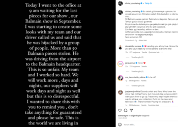 Paris Moda Haftası'nda sergilenecek koleksiyon çalındı