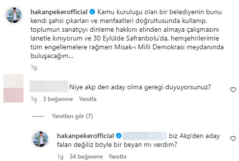 Safranbolu Belediye Başkanlığı için adaylığını açıklayan Hakan Peker, AK Parti'den mi aday olacak! İlk kez konuştu