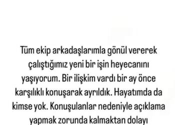 Sevgilisini rol arkadaşıyla aldattığı konuşulan Özge Yağız sessizliğini bozdu: Konuşarak ayrıldık, yalnızım