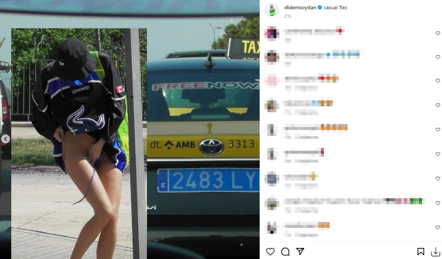 Sınır tanımayan Didem Soydan, sokak ortasında ipi çözülen bikinisini bağladı