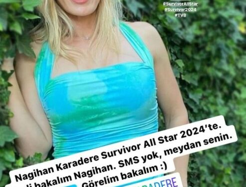 Survivor All Star 2024'ün 2. yarışmacısı Nagihan Karadere oldu