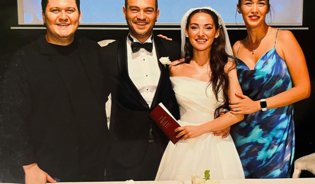 TRT1'in Gönül Dağı Dizisinde Rol Alan Nazlı Pınar Kaya ve İsmail Oral Evlendi