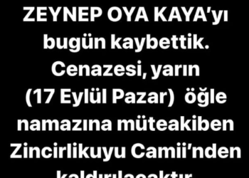 Ünlü oyuncu Oya Alasya hayatını kaybetti