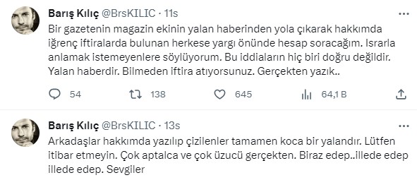 Yıllar önceki konu yeniden gündemde! Gamze Özçelik'in görüntülerini çekmekle suçlanan Barış Kılıç, öfke kustu