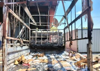 Kahramanmaraş’ta iş yeri yangını