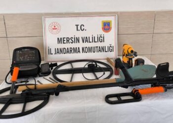 Mersin’de kaçak kazı yapanlar yakalandı
