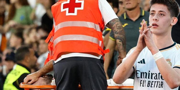 Carvajal’in çapraz bağları koptu, Arda Güler’in hareketi gündem oldu!