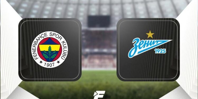 Fenerbahçe-Zenit maçı ne zaman saat kaçta hangi kanalda?