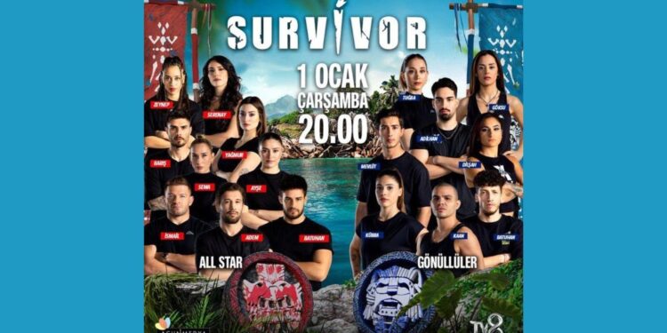 Survivor 2025 Kadrosu Belli Oldu! Ünlüler ve Gönüllüler Listesinde Kimler Var?