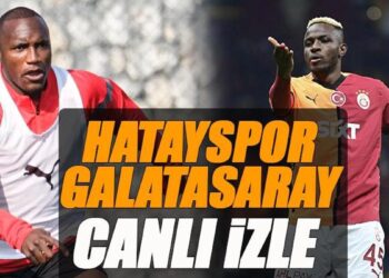 Hatayspor – Galatasaray maçı canlı izle | HATAY GS maçı şifresiz izle (Süper Lig maçı canlı yayın)