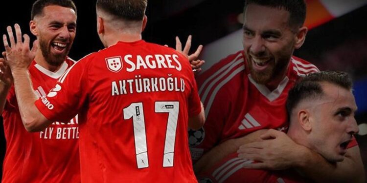 Kerem Aktürkoğlu asist yaptı, Orkun Kökçü gol attı: Benfica 4 golle kazandı