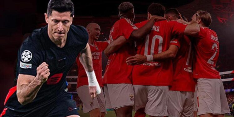 (ÖZET) DOKUZ GOLLÜ ÇILGIN MAÇ! Benfica – Barcelona maç sonucu: 4-5