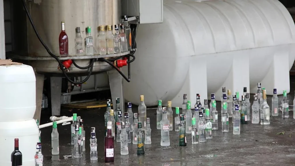 İstanbul’da Ocak Ayında 86 Bin Litre Sahte Alkol Ele Geçirildi