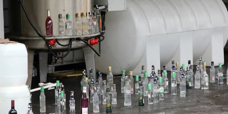 İstanbul’da Ocak Ayında 86 Bin Litre Sahte Alkol Ele Geçirildi