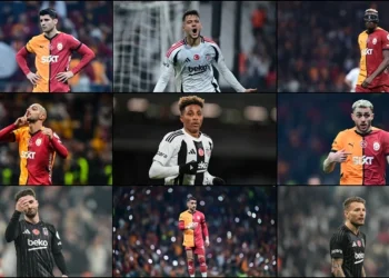 Beşiktaş-Galatasaray derbisinde golcüler ön planda