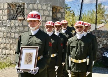 Mardin’de Kıbrıs Gazisine Onurlu Askerî Veda Töreni