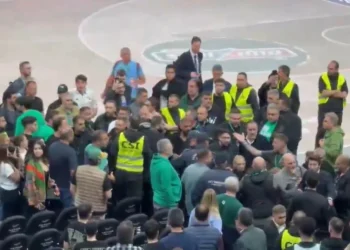 Panathinaikos Taraftarından Efes'e Çirkin Saldırı