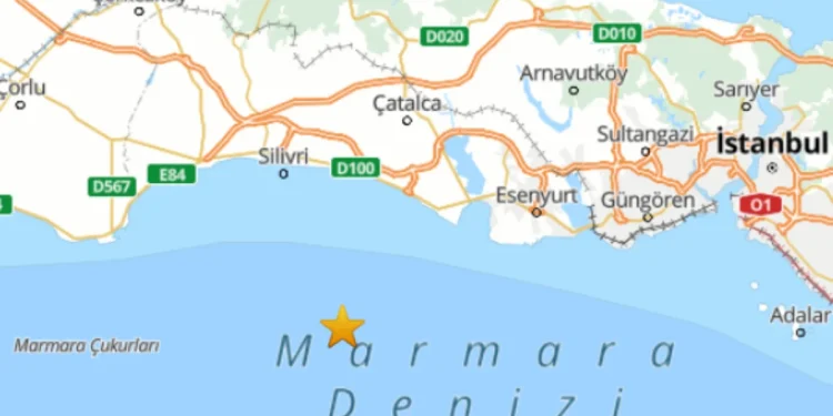 İstanbul’da Yine Deprem: Büyüklüğü 3.5 Olarak Ölçüldü