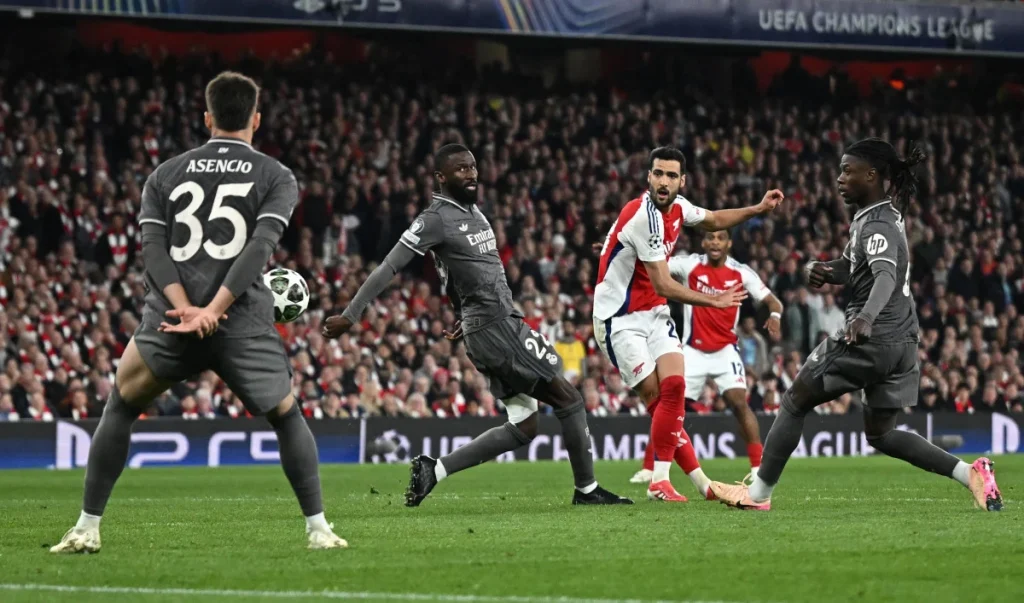 Şampiyonlar Ligi'nde Real Madrid, Arsenal'a fark yedi