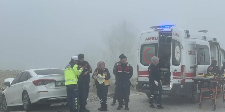 Düzce'de yoğun sis nedeniyle kaza: 6 kişi yaralandı