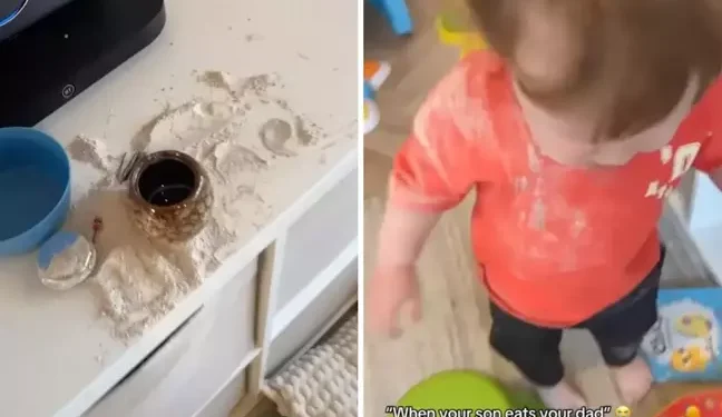 "Baba Küllerini Yedi, 1 Yaşındaki Oğlu Anneyi Şoke Etti!"