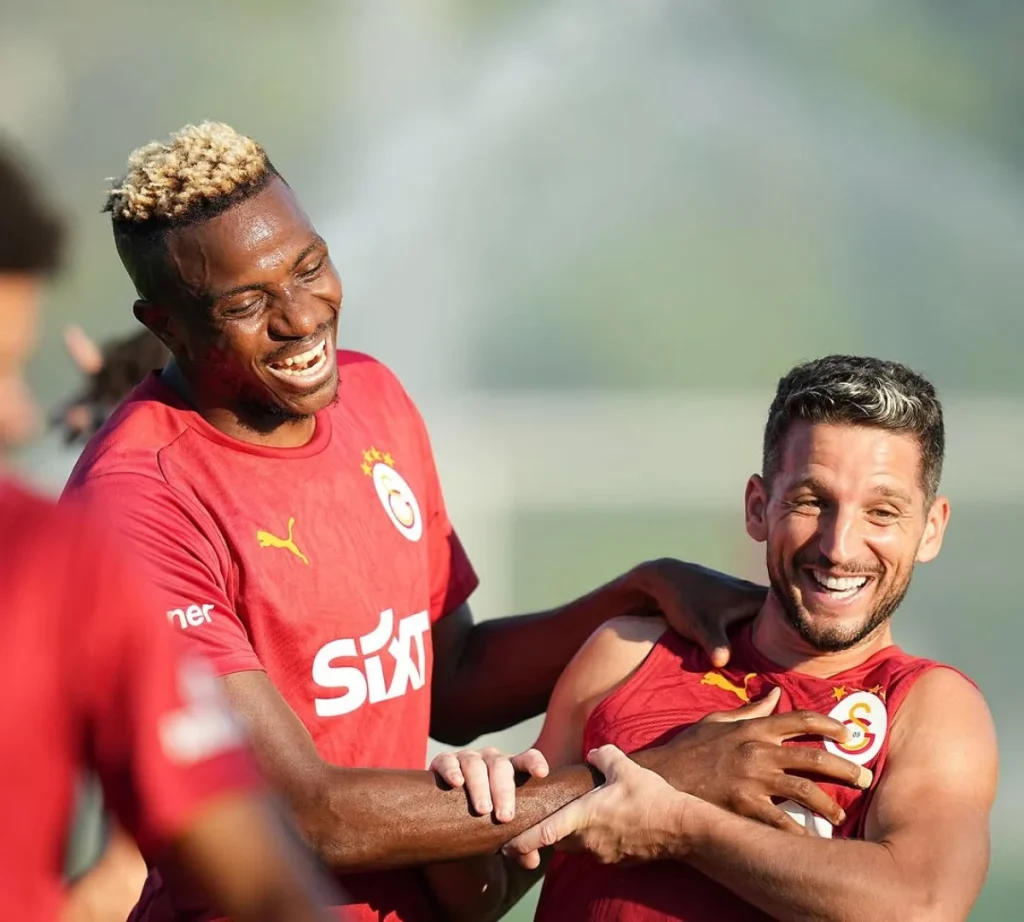 Mertens: Osimhen, dünyanın en iyi 3 forvetinden biri