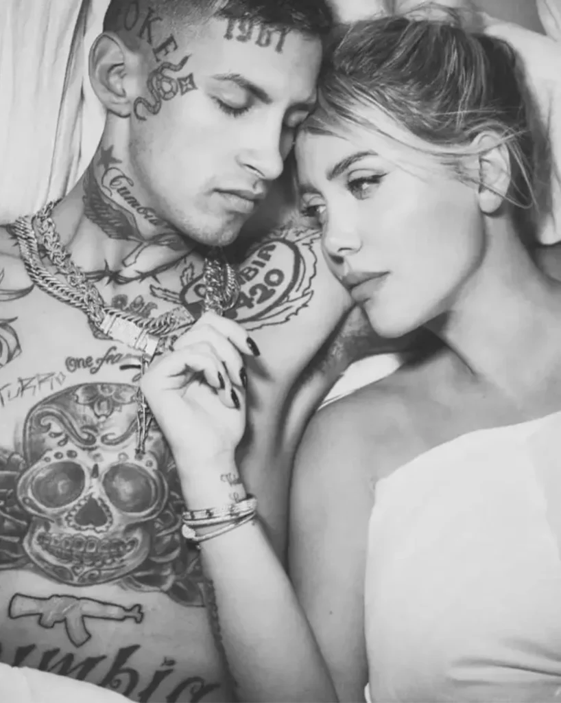 Wanda Nara, sevgilisi L-Gante'ye romantik kutlama yaptı