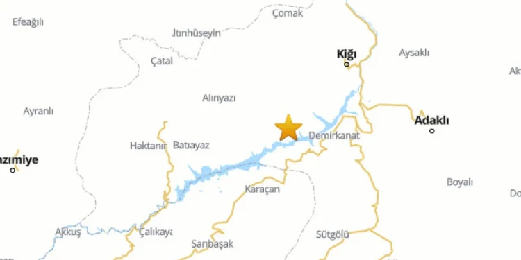 Bingöl 4.3, Adana 3.9 Şiddetinde Depremle Sarsıldı