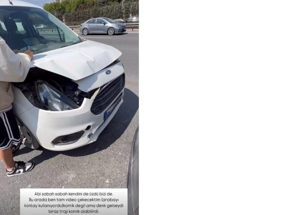 Oyuncu Fulya Zenginer Trafik Kazası Geçirdi