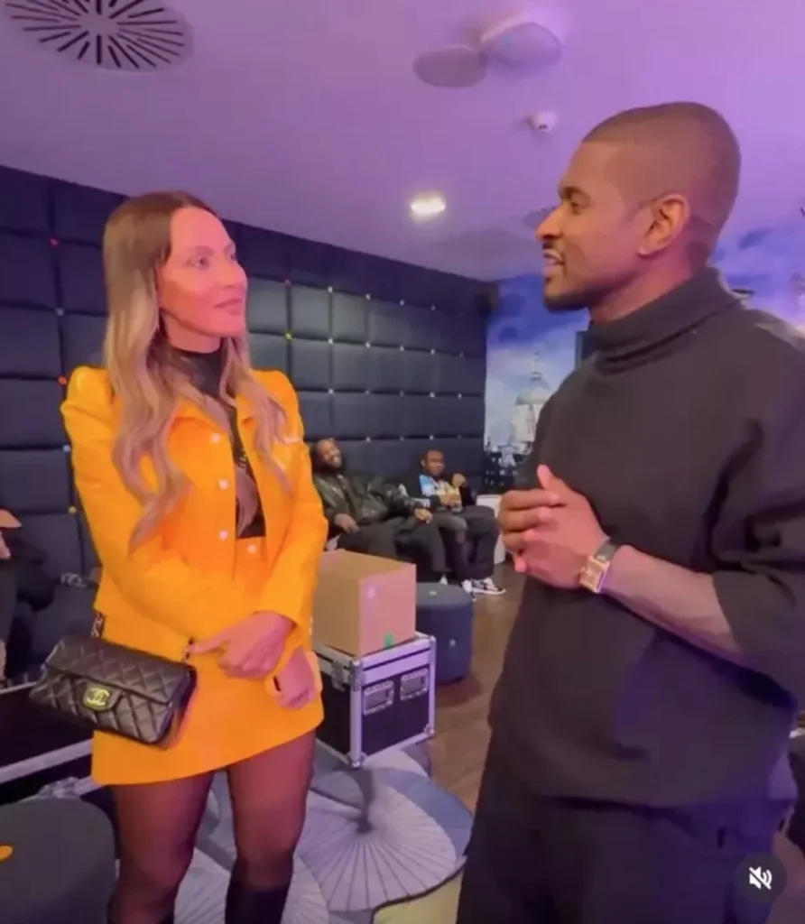 Hadise, Usher ile Buluştu! Sosyal Medyada Olay Oldu