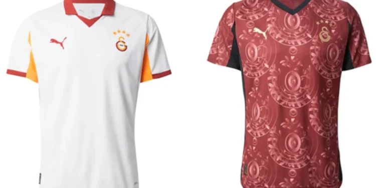 Galatasaray’ın 5 yıldızlı forması ortaya çıktı
