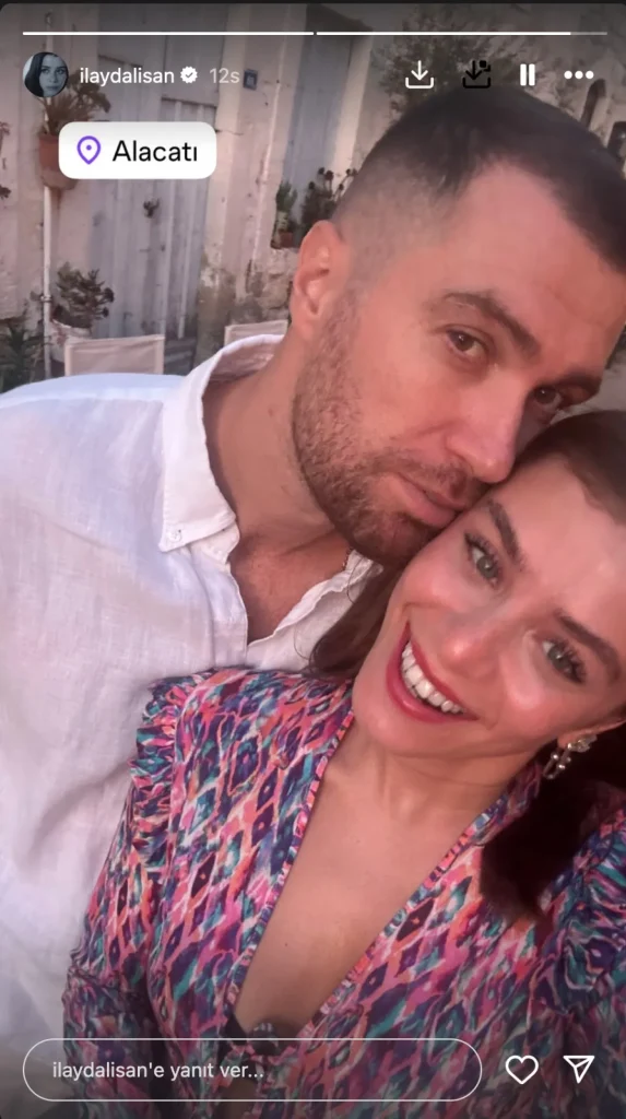 İlayda Alişan ve Oğulcan Engin’den Alaçatı Aşkı