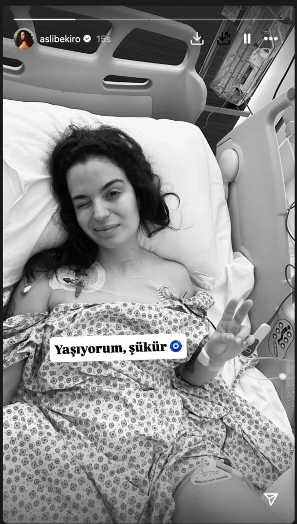Aslı Bekiroğlu’ndan 9 Saatlik Ameliyat Paylaşımı