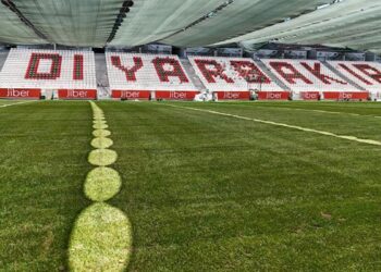 Diyarbakır Stadyumu’nun zemini hazır