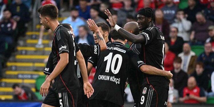 Beşiktaş’tan, İrlanda takımlarına karşı ilk galibiyet