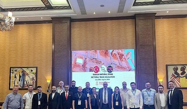 Doğal taş ihracatçıları Kenya’dan yeni ihracat bağlantılarıyla geldi