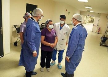 EÜTF Hastanesi Merkezi Ameliyathanede ilk operasyon yapıldı