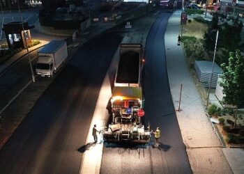 Küçükçekmece’de Asfalt Çalışmaları ile Yol Konforu Artıyor