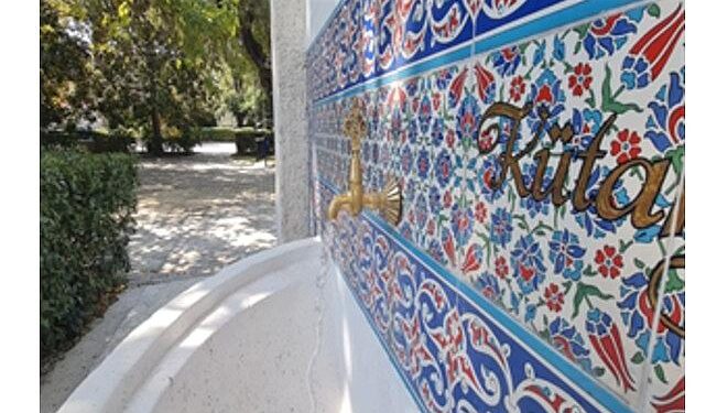 Kültürpark’ın tarihi çeşmesi 94’üncü İEF’ye hazır