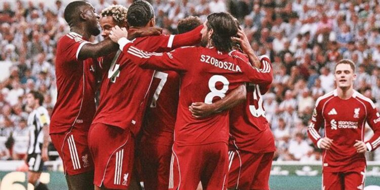 Nefes kesen maç Liverpool’un: 16 yaşındaki yıldız, Newcastle United’ın fişini çekti!