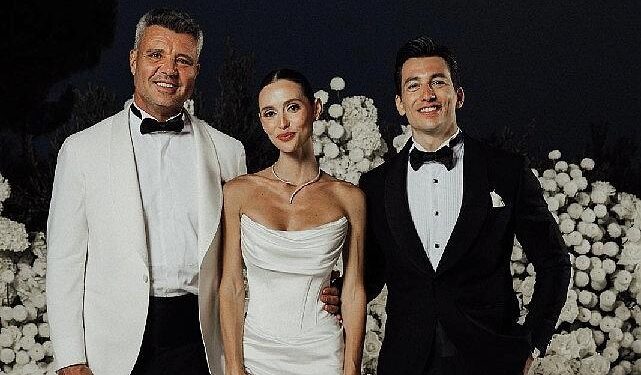 Sadettin Saran’ın kızı Lal Saran, Tolga İrdem ile Assos’ta Evlendi