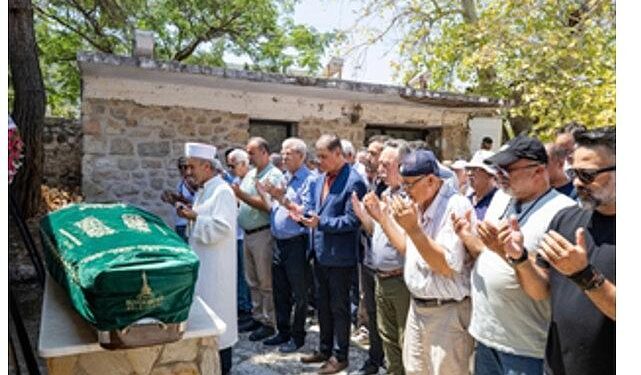 Tacettin Bayır’ın annesi son yolculuğuna uğurlandı