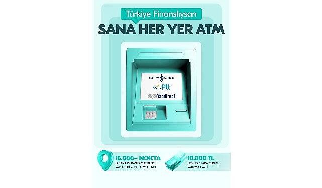 Türkiye Finans, İş Bankası iş birliğiyle ATM ağını büyütüyor